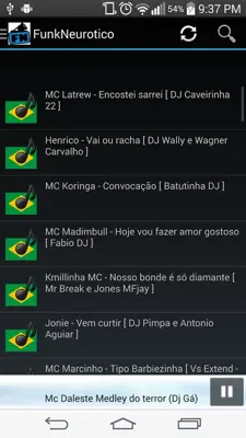 Pancadão na Mão android App screenshot 1