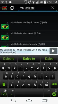 Pancadão na Mão android App screenshot 2