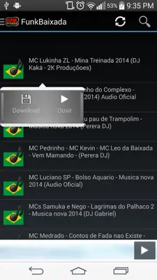 Pancadão na Mão android App screenshot 5